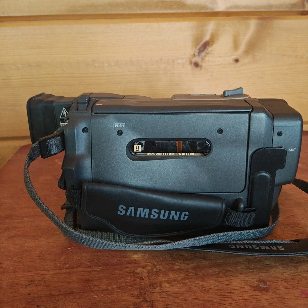 Samsung SCA14‎ Video8 Tape Video Camera Camcorder Untested As-is B1